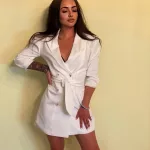 Модель Ангелина работает в Москве